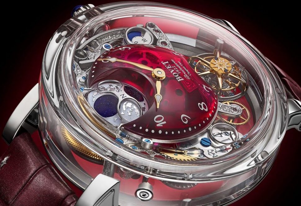 دار بوفيت 1822 للساعات تصدر 10 ساعات فقط من طراز Tourbillon Récital 26 Brainstorm Chapter One مع مينا من الكوارتز الأحمر