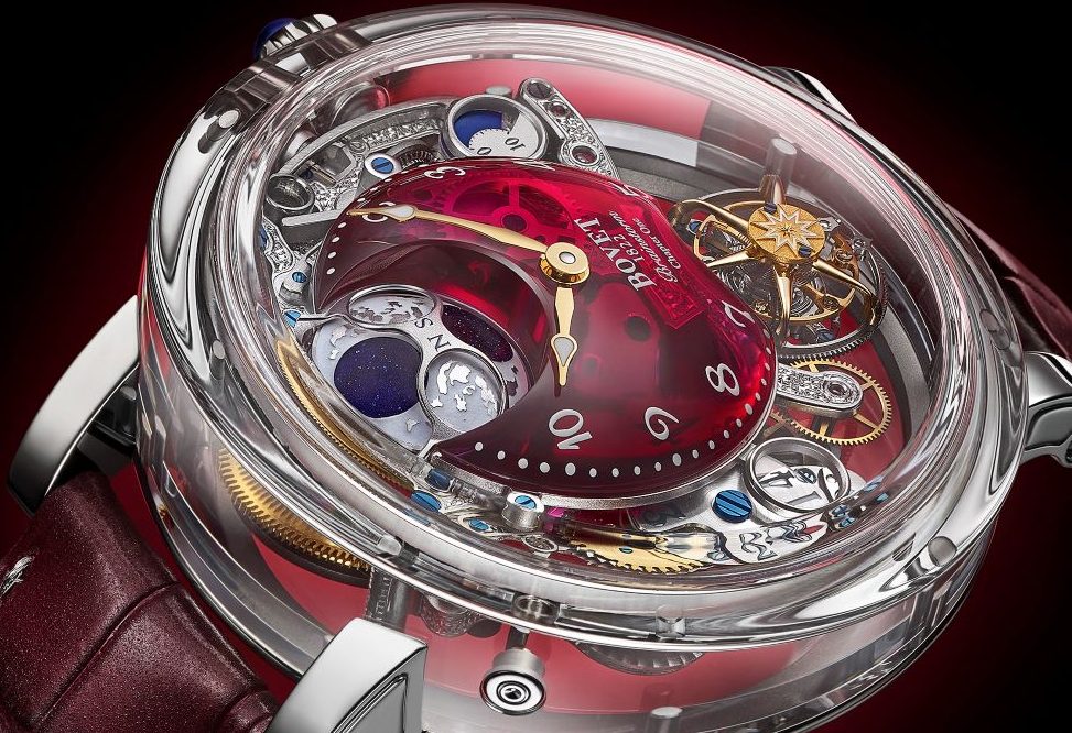 دار بوفيت 1822 للساعات تصدر 10 ساعات فقط من طراز Tourbillon Récital 26 Brainstorm Chapter One مع مينا من الكوارتز الأحمر