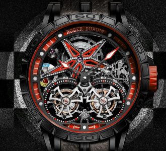 ساعة روجيه دوبوي اكسكاليبور سبايدر بيريللي دابل فلاينغ توربيون