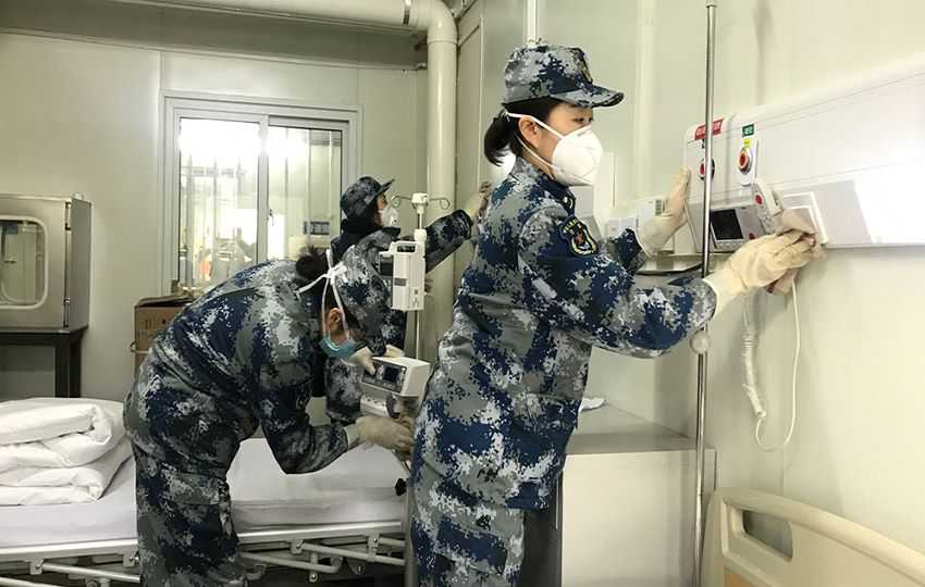 مشفى جديد يدخل الخدمة لعلاج مرضى كورونا في الصين