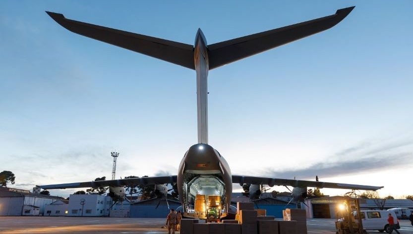 إإيرباص تنقل أقنعة طبية من الصين