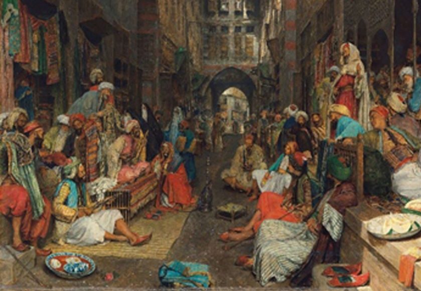 البازار البيزنطي في حان الخليلي