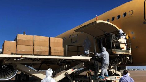 ايرباص تنقل لوازم طبية من الصين