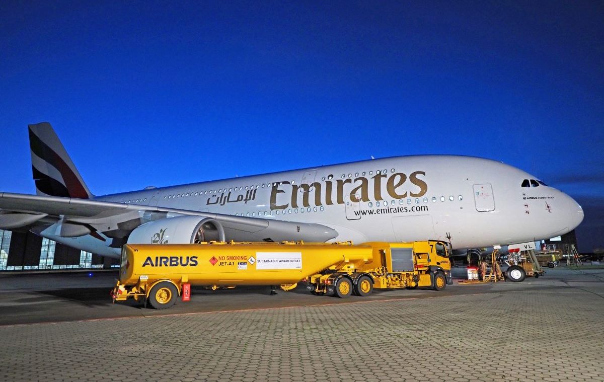 طائرة إيرباص A380.
