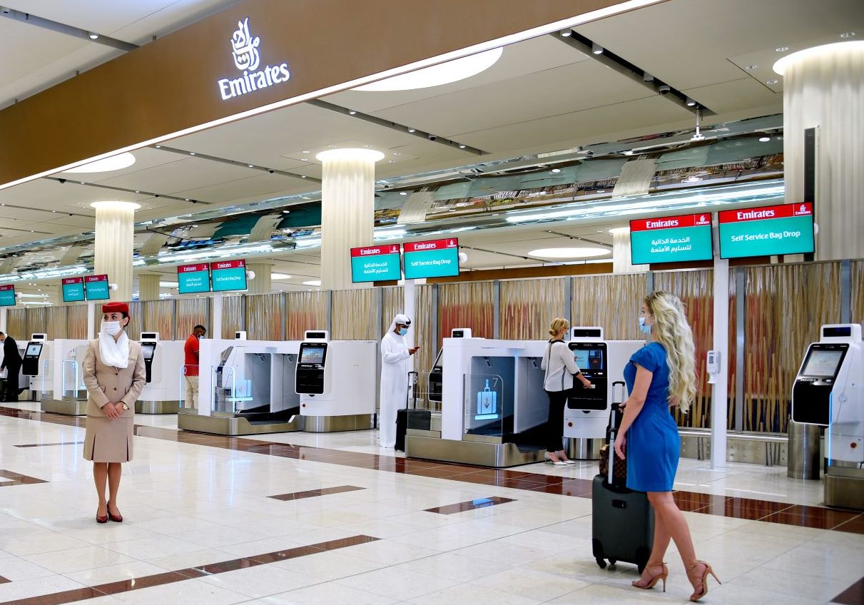 سفر لا تلامسي على طيران الامارات