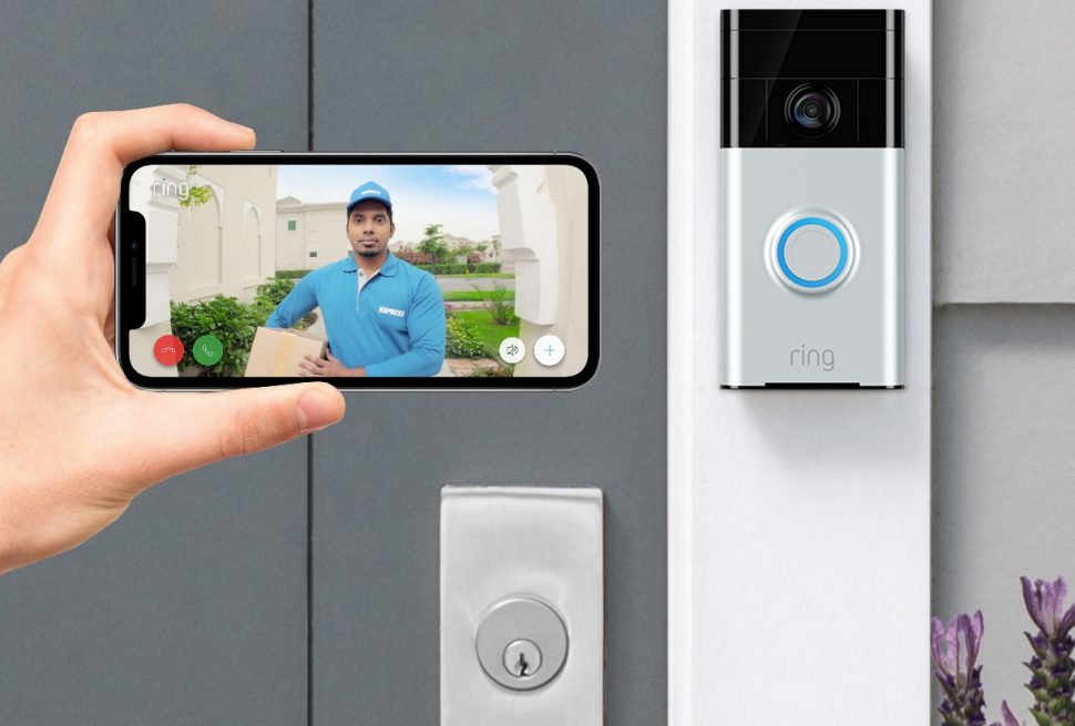 جرس الباب بالانترنت