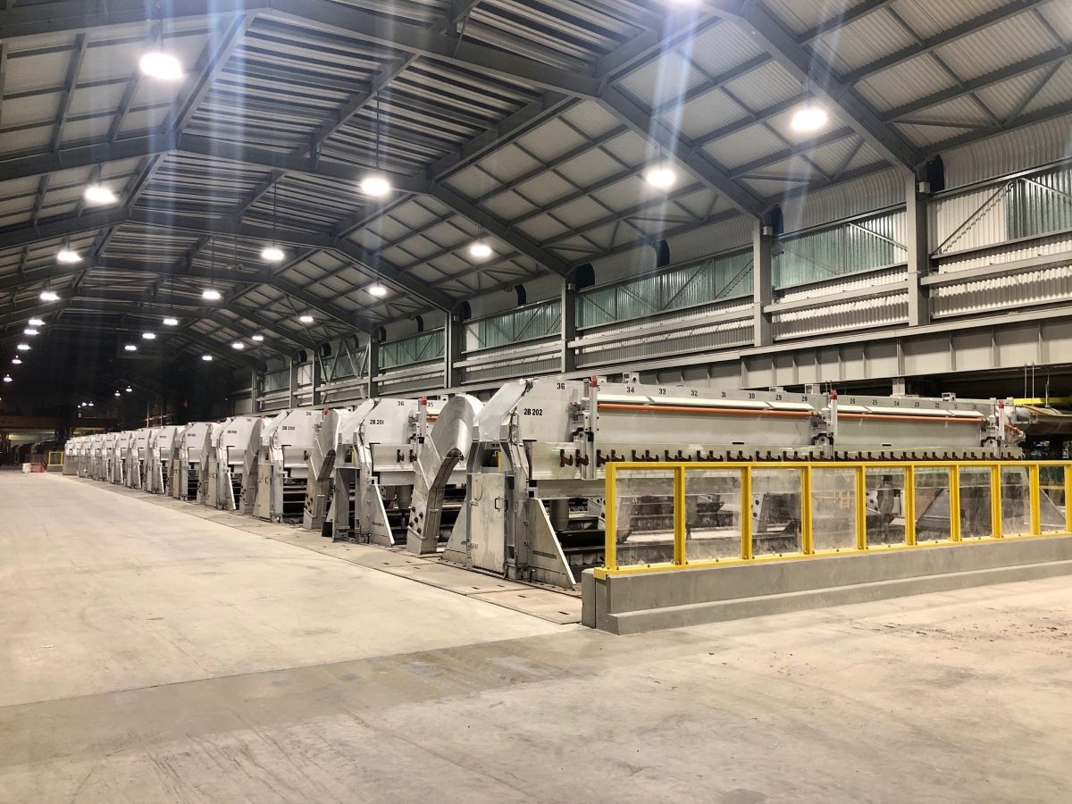 بدء تشغيل توسعة مصهر الطويلة