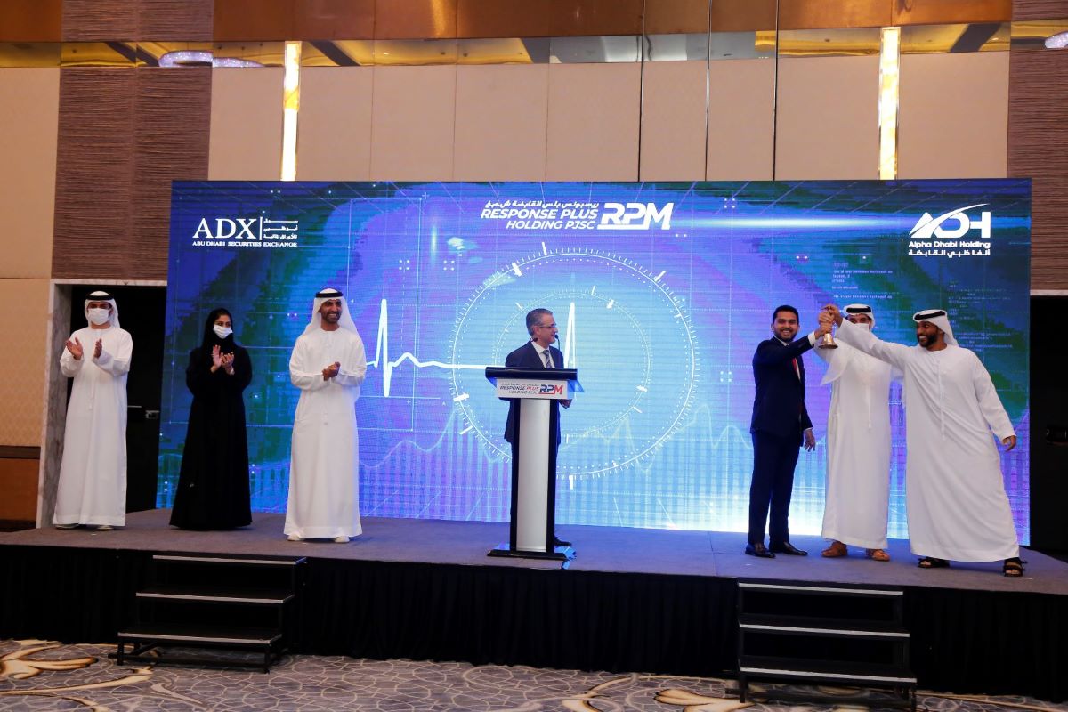 ادراج شركة ريسبونس بلس في سوق أبوظبي للأوراق المالية
