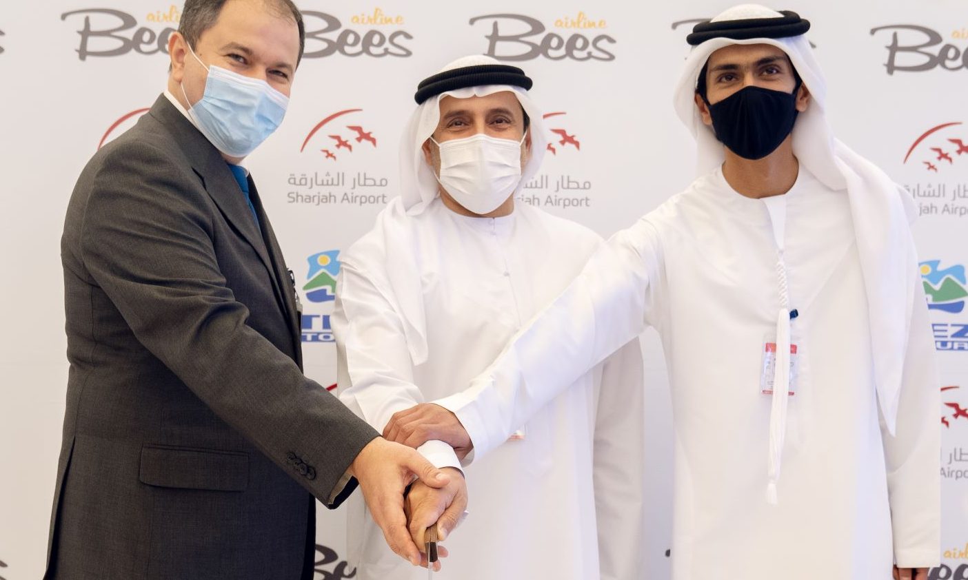 استقبال الرحلة الافتتاحية