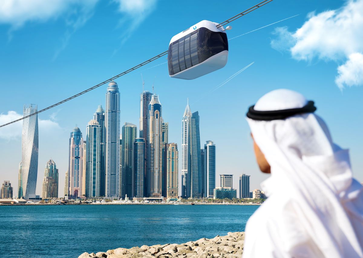 قطار يو سكاي المعلق