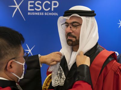 دكتوراه فخرية لمحمد القرقاوي