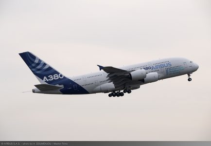 رحلة بوقود مستدام بطائرة A380