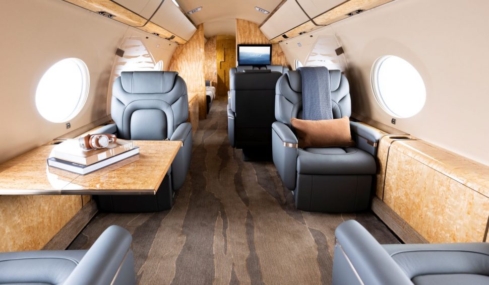 فليكس جيت تطلق طائرة غلف ستريم G650