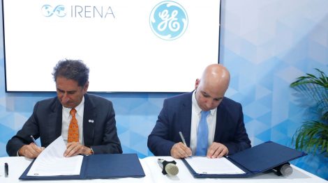 اتفاقية اطارية بين آيرينا وجنرال الكتريك