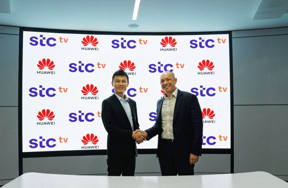 شراكة بين هواوي منصة stc tv