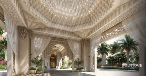 تحويل قصر الحمراء الى فندق فاخر