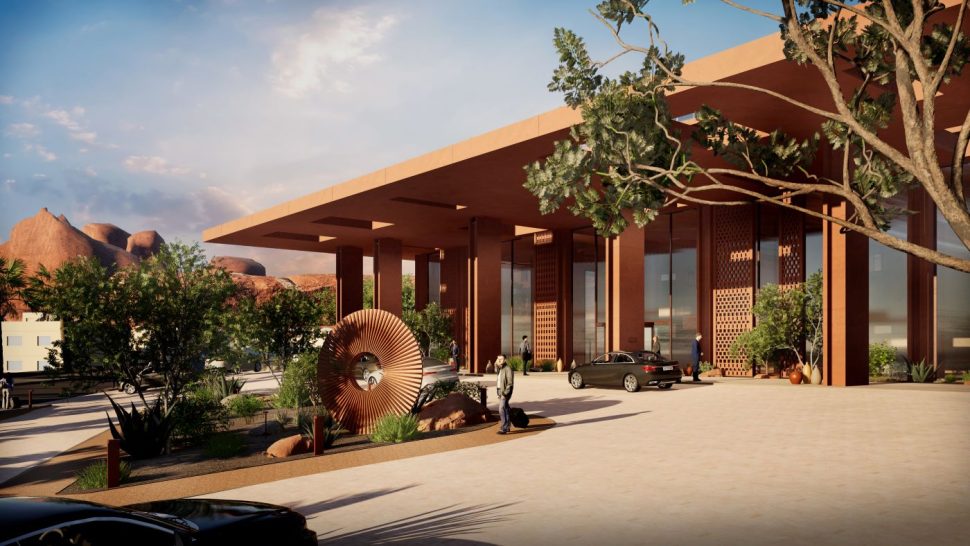 تصميم فندق نوماج في العلا