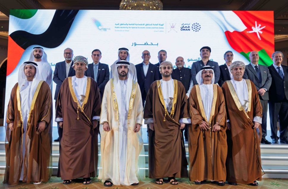 خلال الاحتفال بالاعلان عن منطقة الروضة الاقتصادية