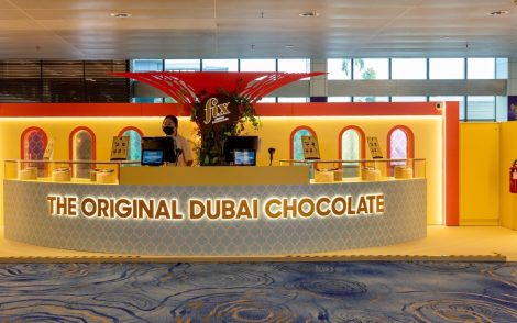 شوكولاته فيكس في مطار شانغي سنغافورة